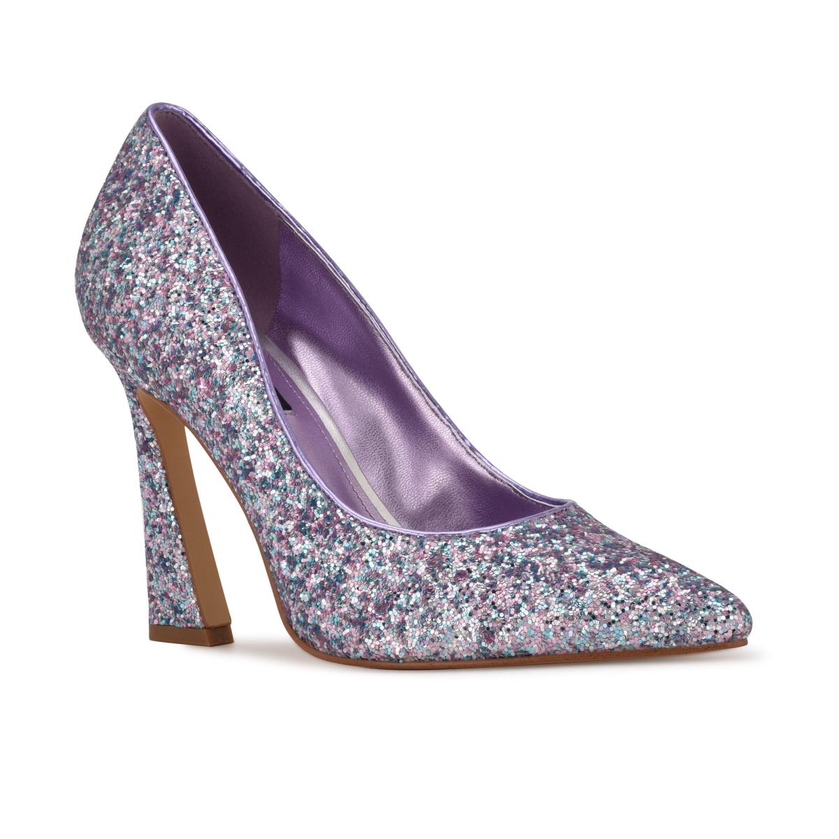 Nine West Trendz Pointy Toe Moradas Multicolor | 1726HGREQ