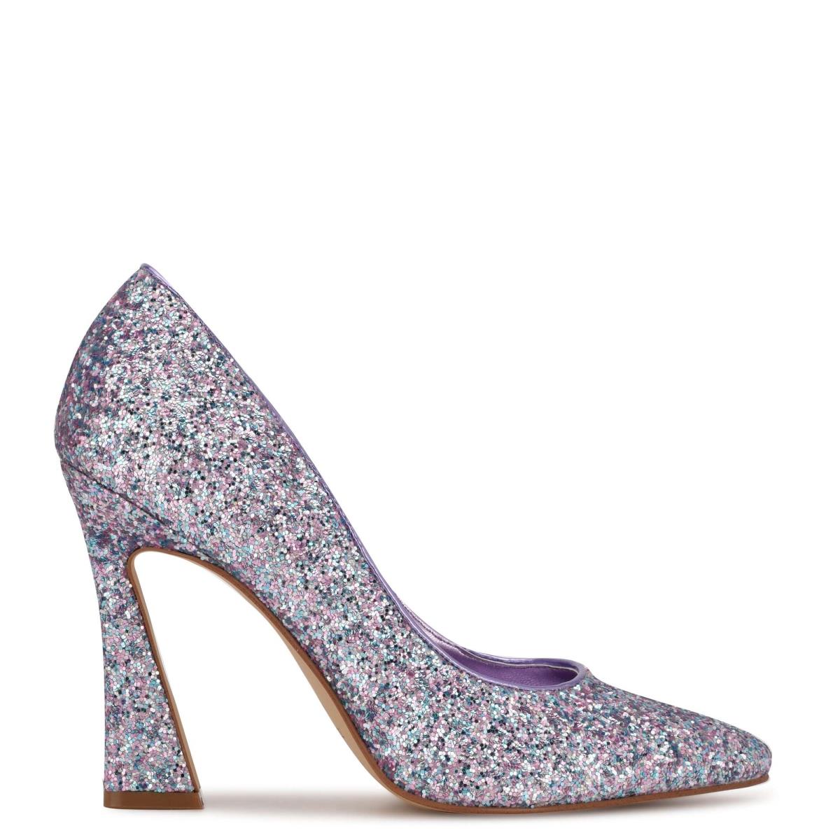 Nine West Trendz Pointy Toe Moradas Multicolor | 1726HGREQ