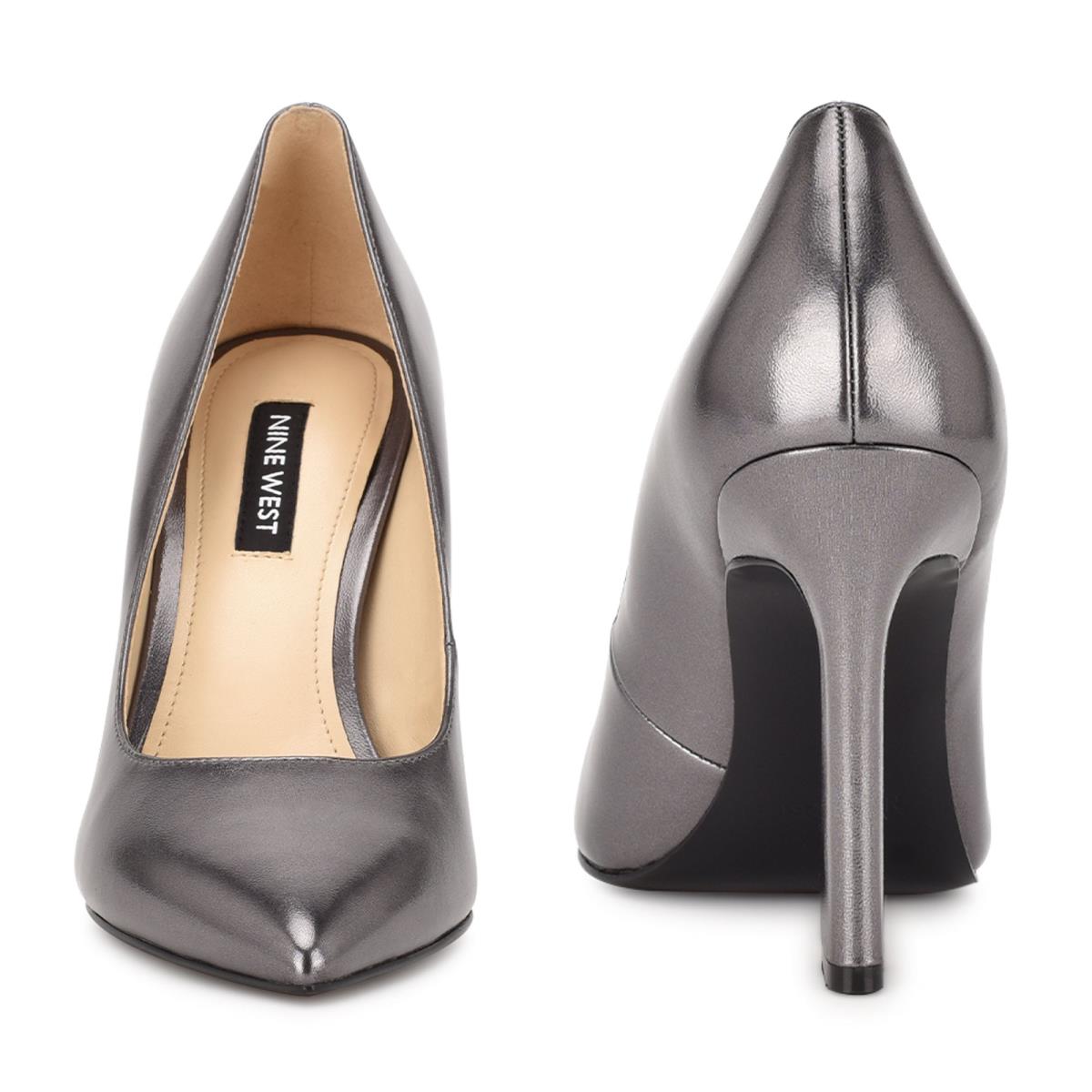 Nine West Trendz Pointy Toe Plateadas | 7952DIJQG