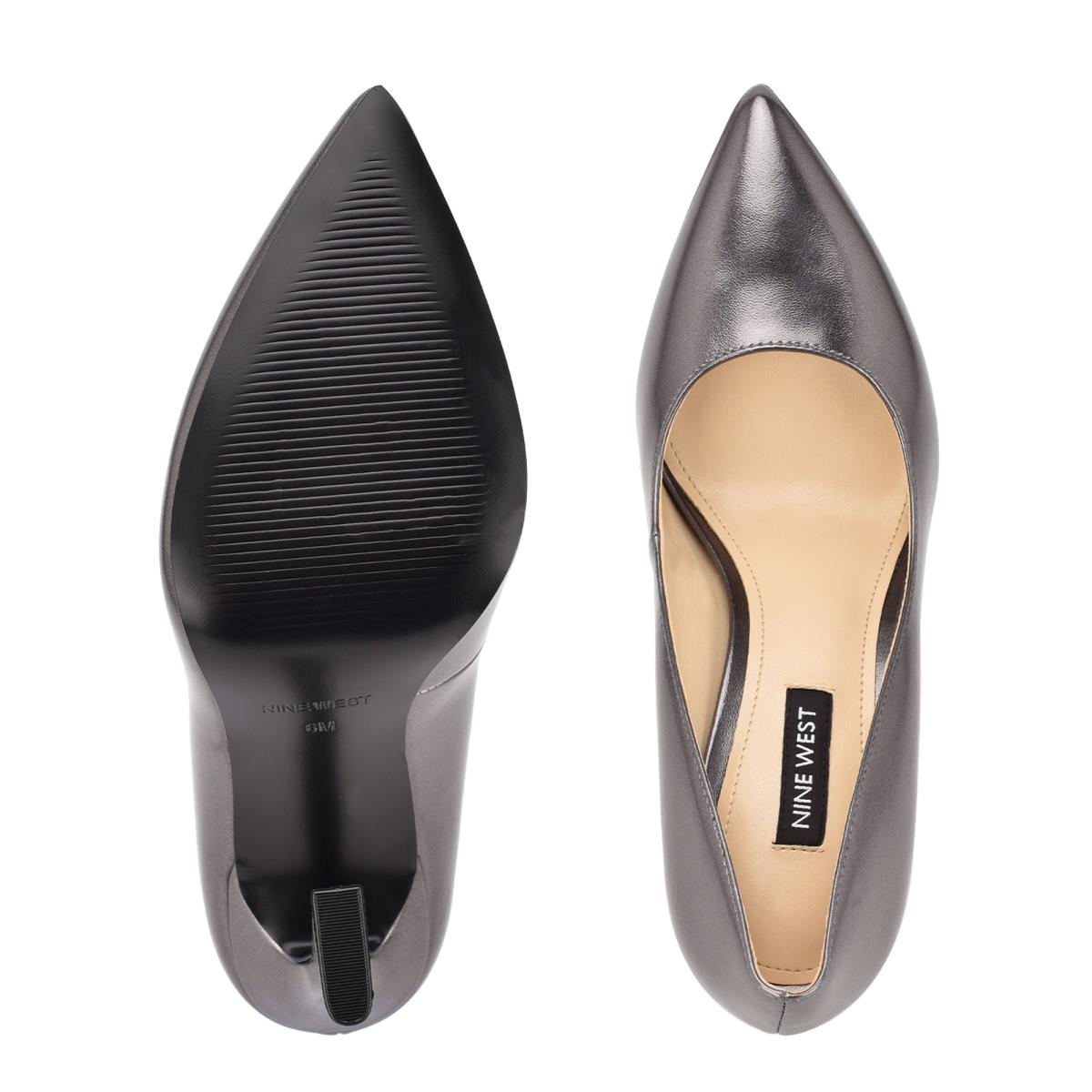 Nine West Trendz Pointy Toe Plateadas | 7952DIJQG