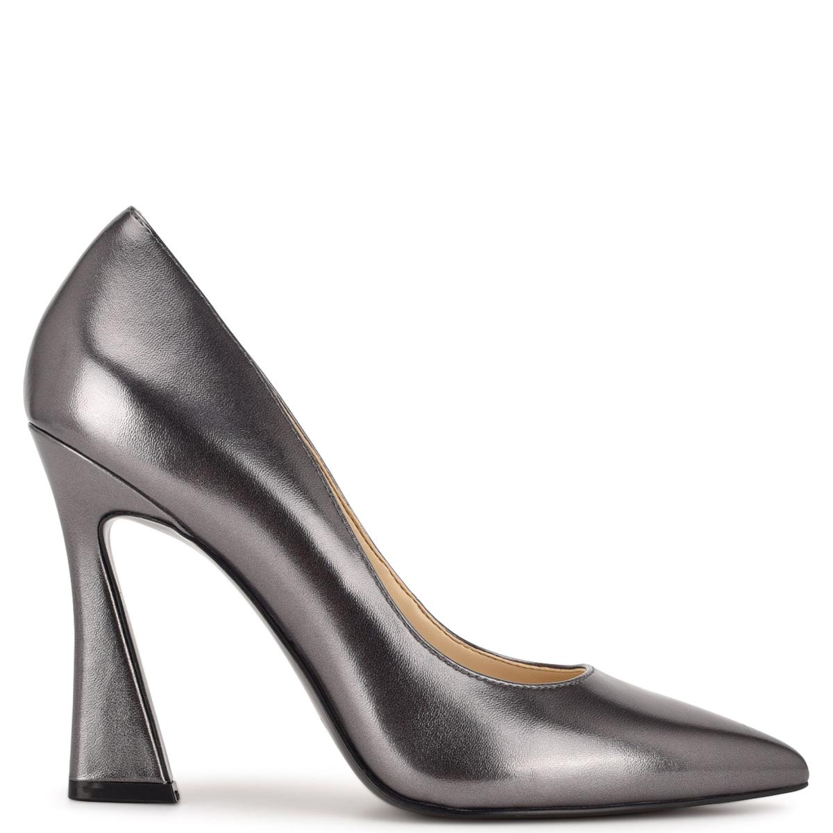 Nine West Trendz Pointy Toe Plateadas | 7952DIJQG