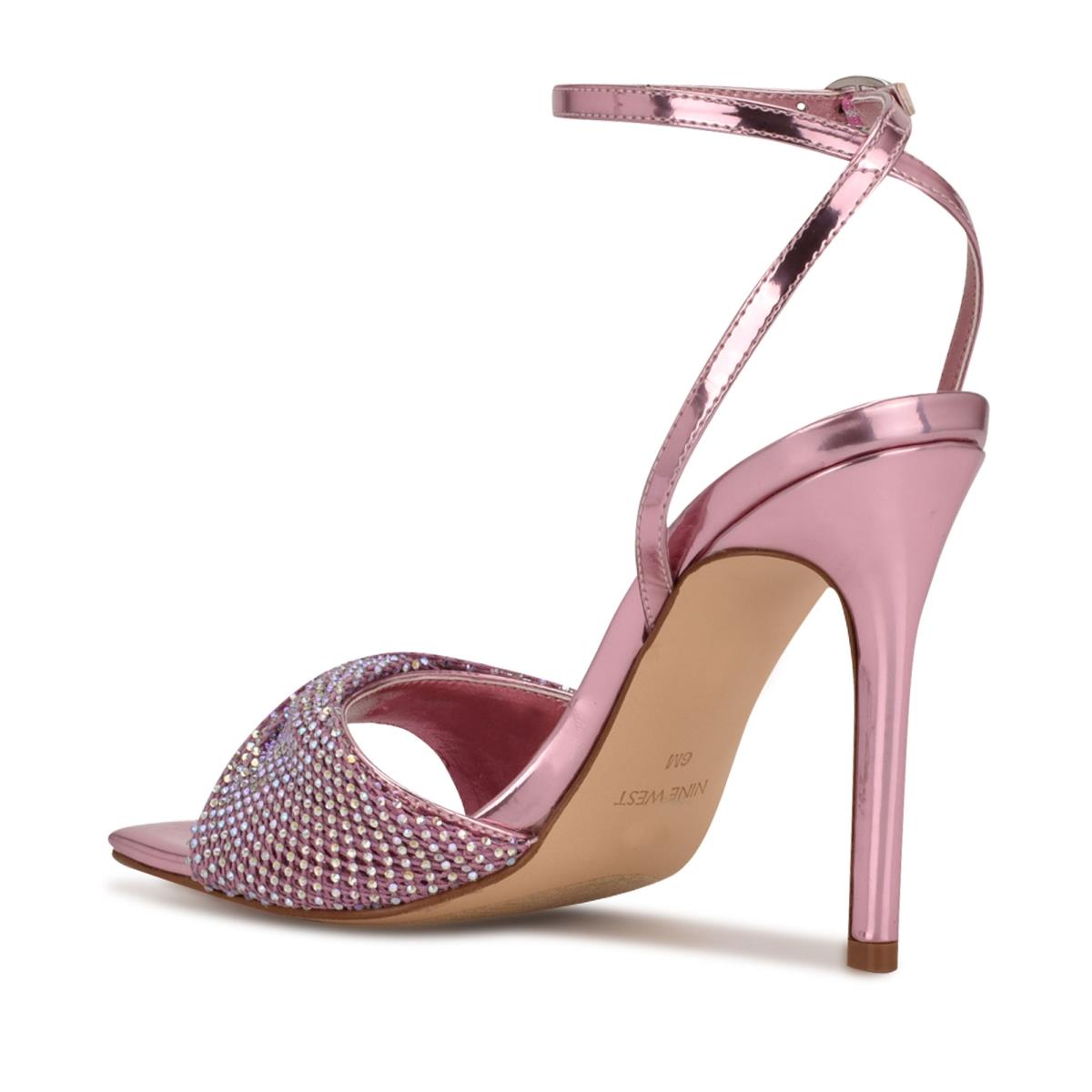 Nine West Twinkle Heeled Rosas Claro | 1467RBKLC