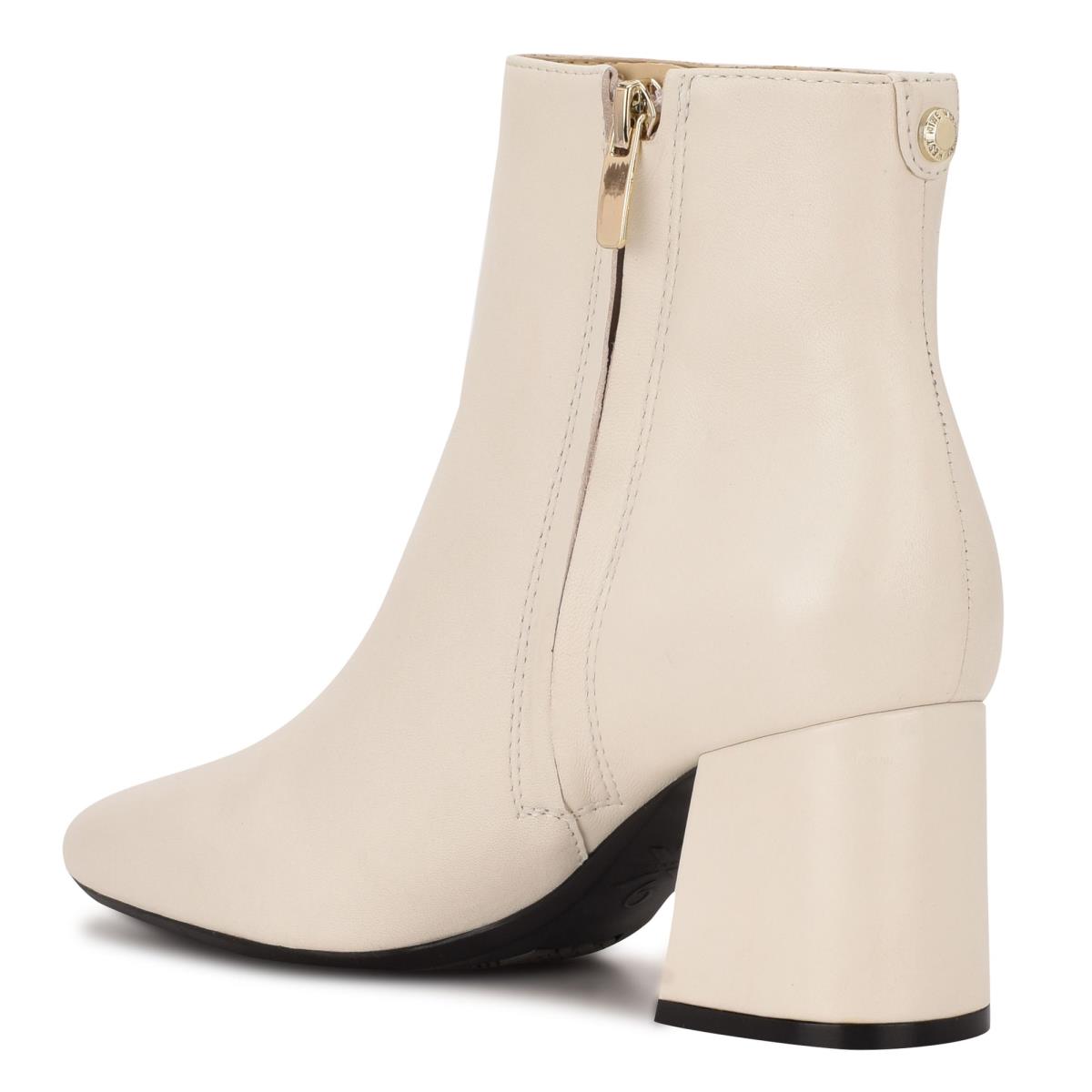 Nine West Vivy 9x9 Heeled Beige | 2690OMQAC