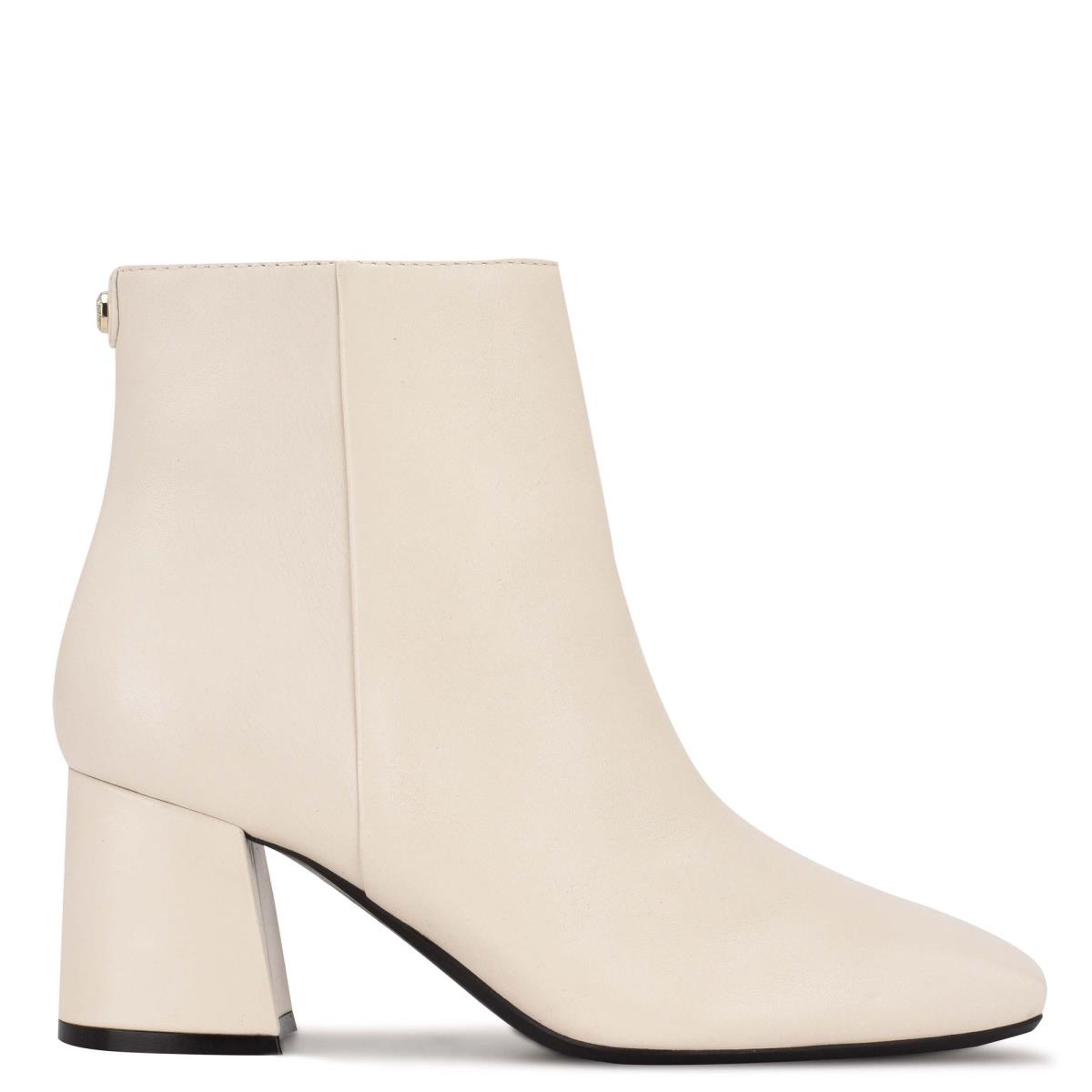 Nine West Vivy 9x9 Heeled Beige | 2690OMQAC