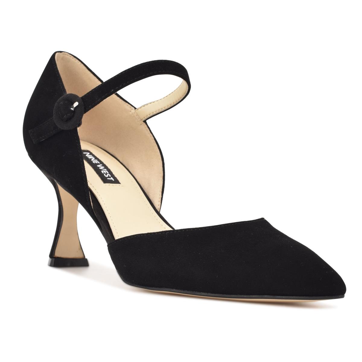 Nine West Wanah Pointy Toe Negras | 2738MPDLG