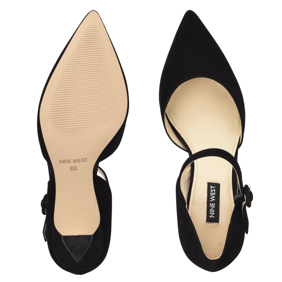 Nine West Wanah Pointy Toe Negras | 2738MPDLG