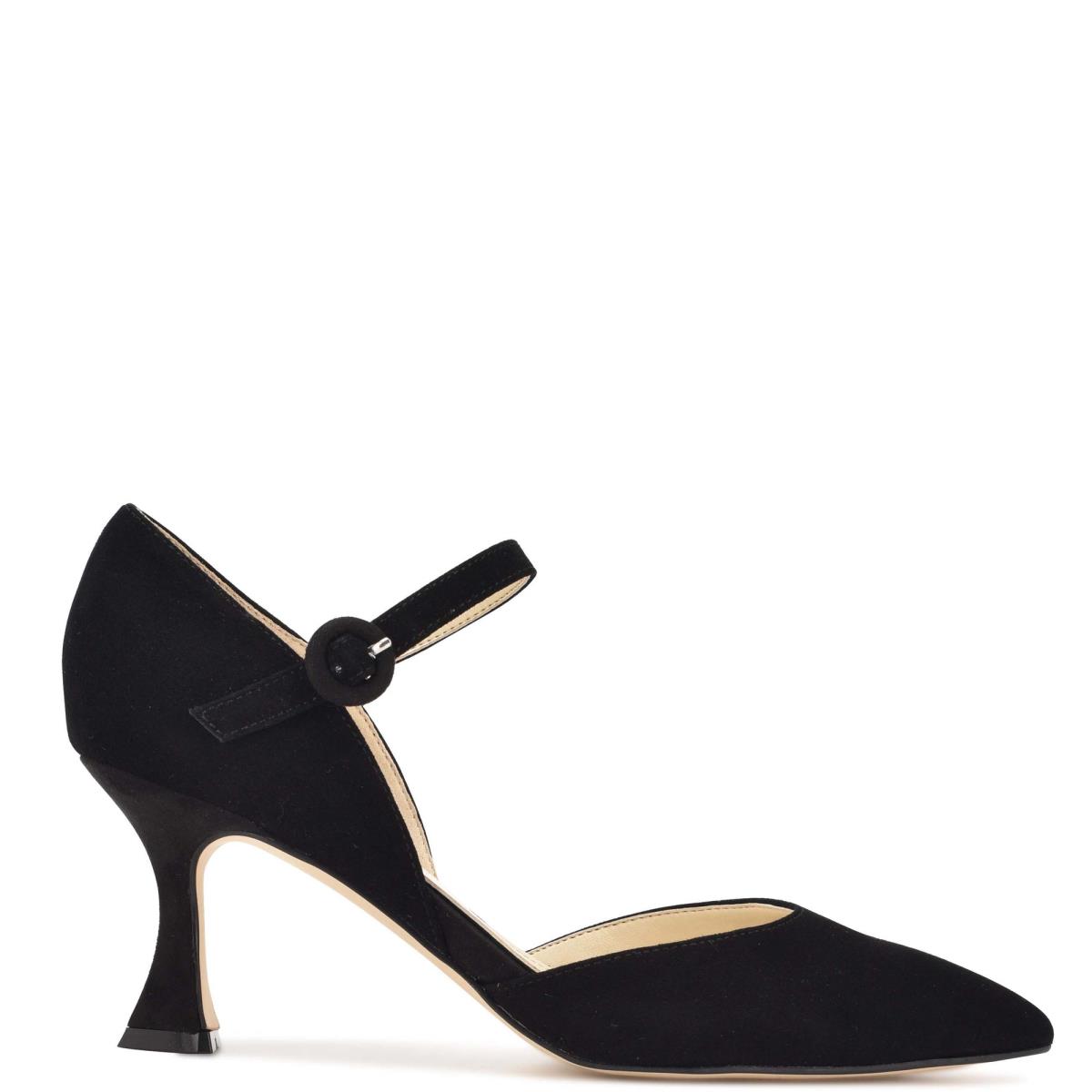 Nine West Wanah Pointy Toe Negras | 2738MPDLG