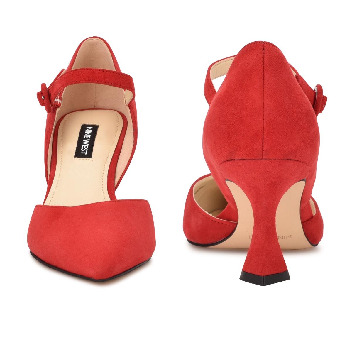 Nine West Wanah Pointy Toe Rojas | 5093FZLWB