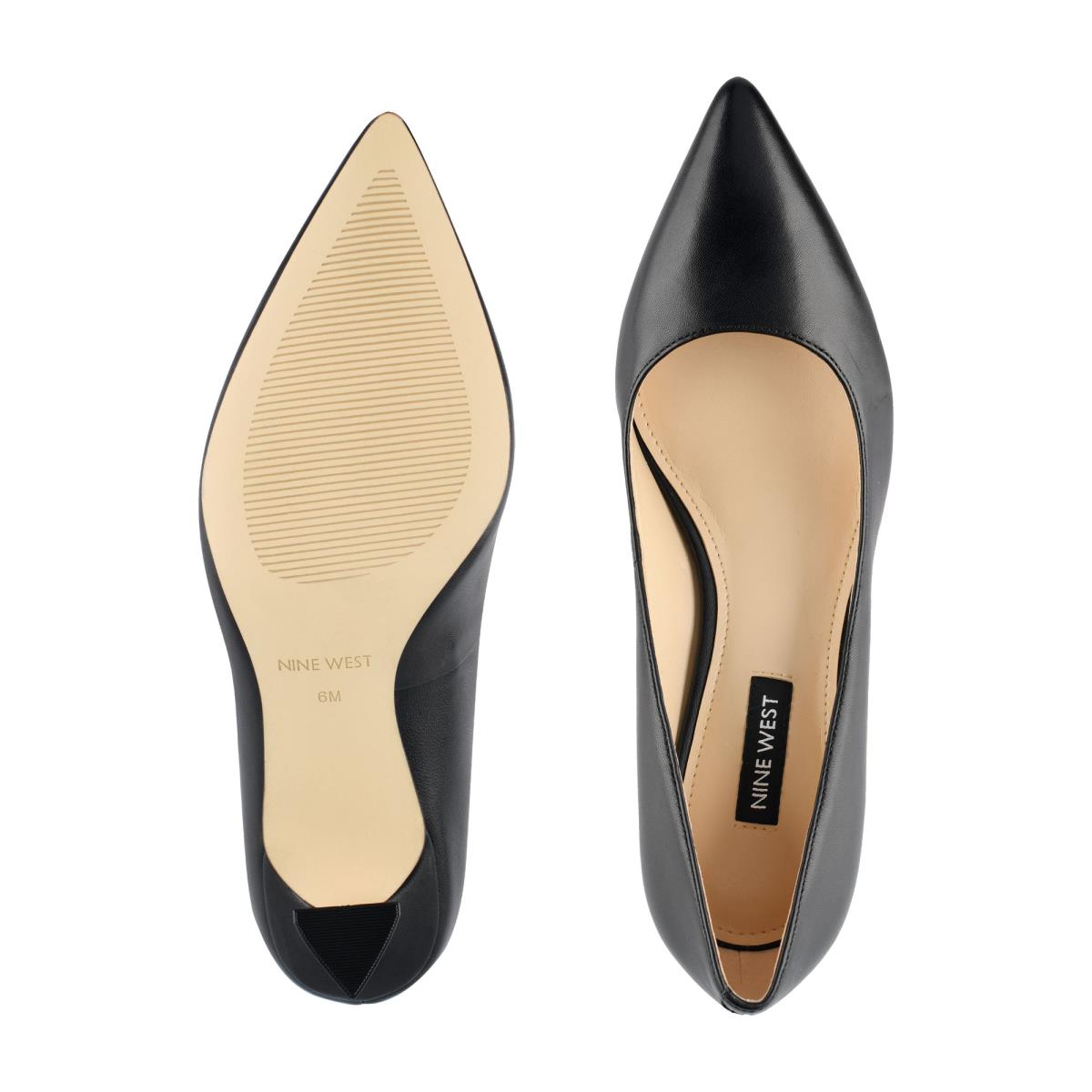 Nine West Workin Pointy Toe Negras | 8250WMOBT