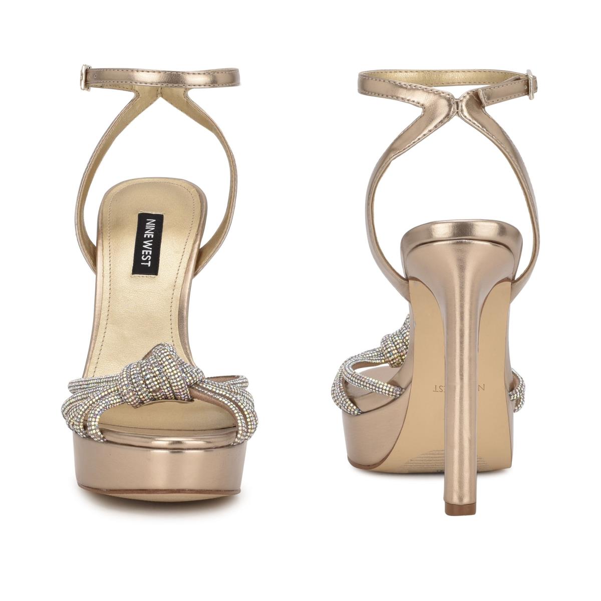 Nine West Wowzz Platform Marrones | 3610XZRMK