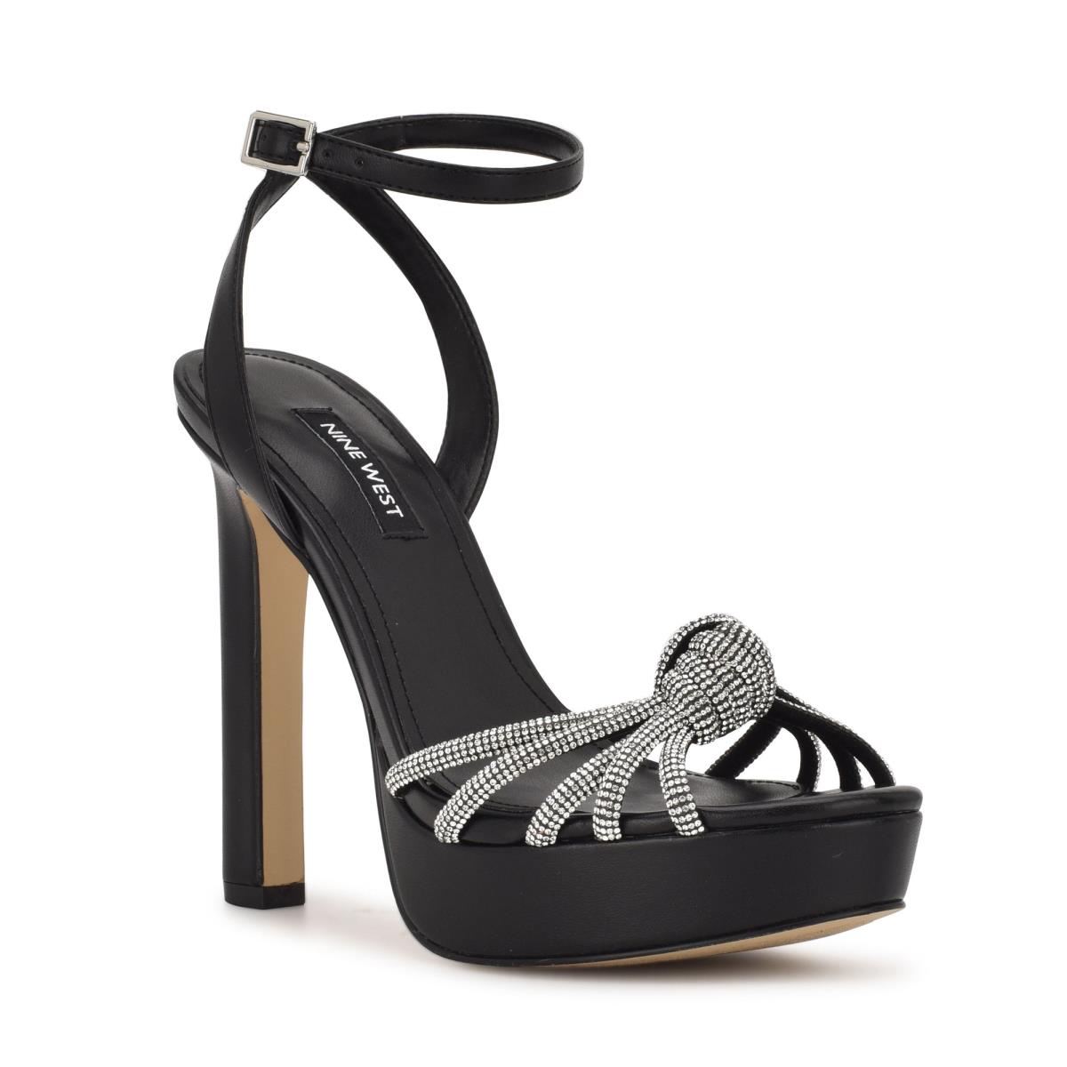 Nine West Wowzz Platform Negras | 0382VKQWN