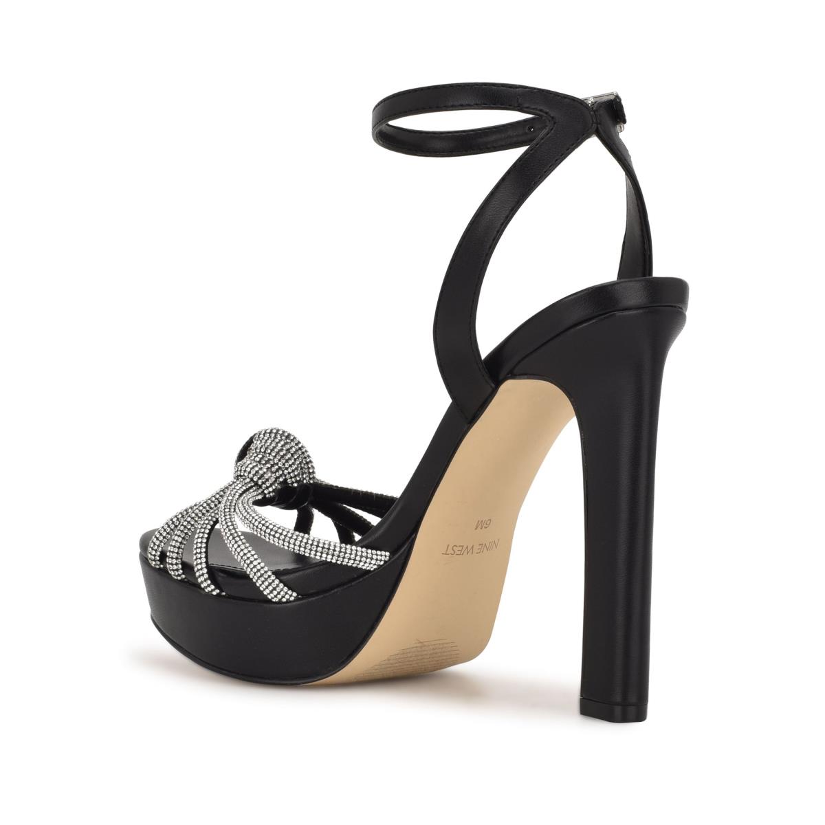 Nine West Wowzz Platform Negras | 0382VKQWN