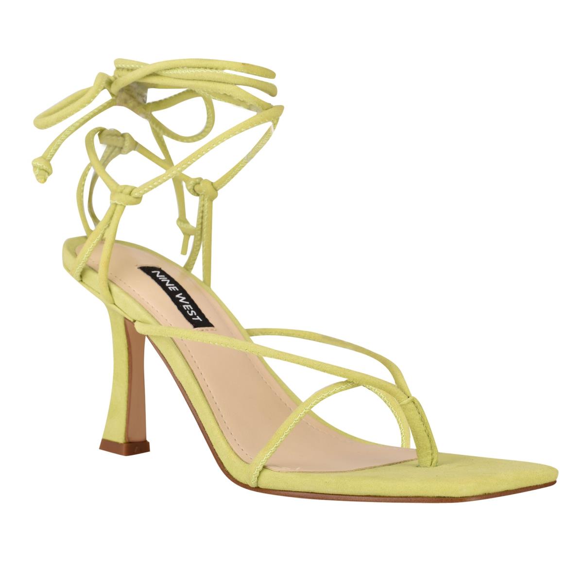 Nine West Yarin Ankle Wrap Verde | 1793UZINL