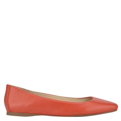 Nine West Alena Square-Toe Naranjas | 0963FEUOD