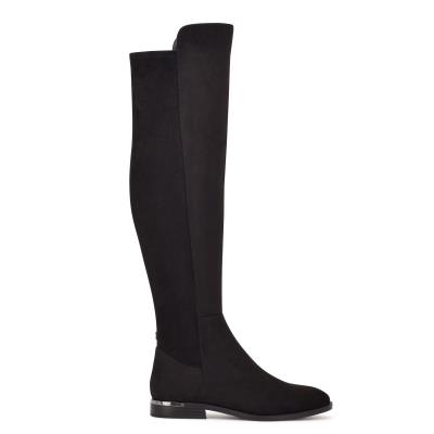 Nine West Allair Over the Knee Negras | 8045YWZGM