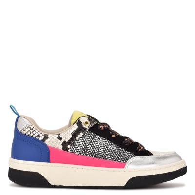 Nine West Elevate Sneakers Gris Multicolor | 9640AYVLT