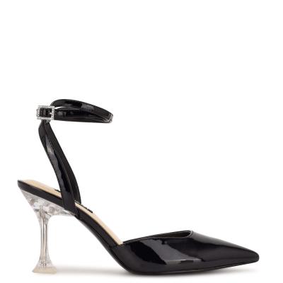 Nine West Harlowe Ankle Strap Negras | 6475XZSUF