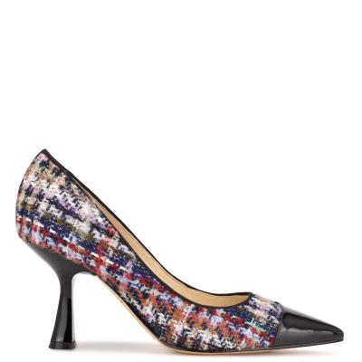 Nine West Hippa Pointy Toe Azules Multicolor | 6917CUNZT