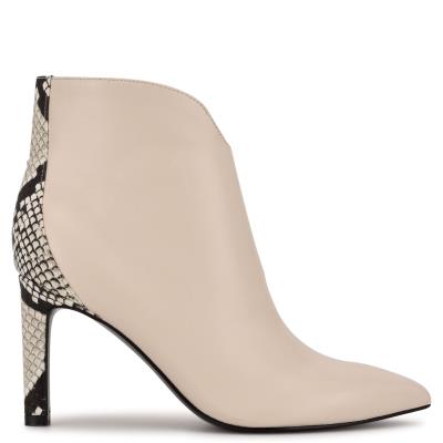 Nine West Mikale Pointy Toe Creme | 4623CEFXO