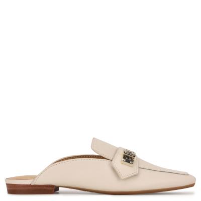 Nine West Neat 9x9 Loafer Creme | 0693TPIKO