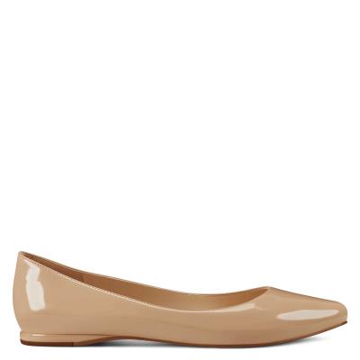 Nine West Speakup Almond Toe Beige Claro | 0583JWQAO