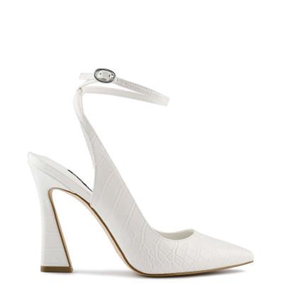 Nine West Tabita Ankle Strap Dress Beige | 0375MGDWN