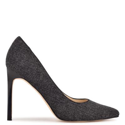 Nine West Tatiana Pointy Toe Gris Oscuro | 1740OYCQM