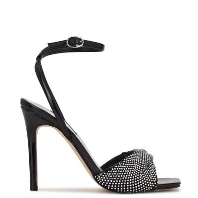 Nine West Twinkle Heeled Negras | 7839QYRIM