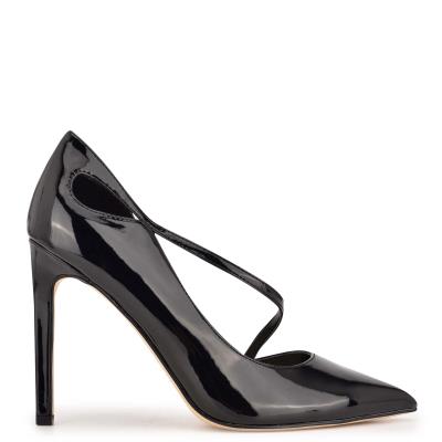 Nine West Twirl Pointy Toe Negras | 5231MNABZ