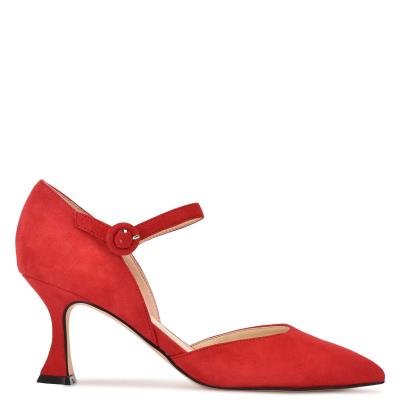 Nine West Wanah Pointy Toe Rojas | 5093FZLWB